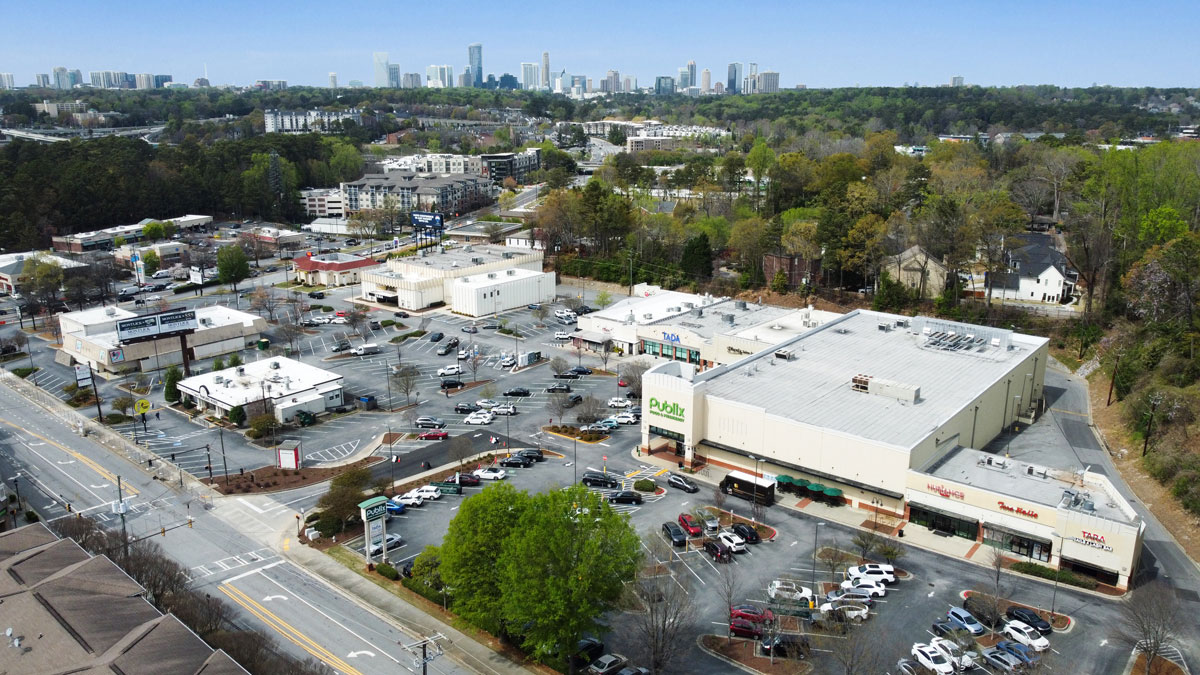 Cheshire Square Atlanta aerial