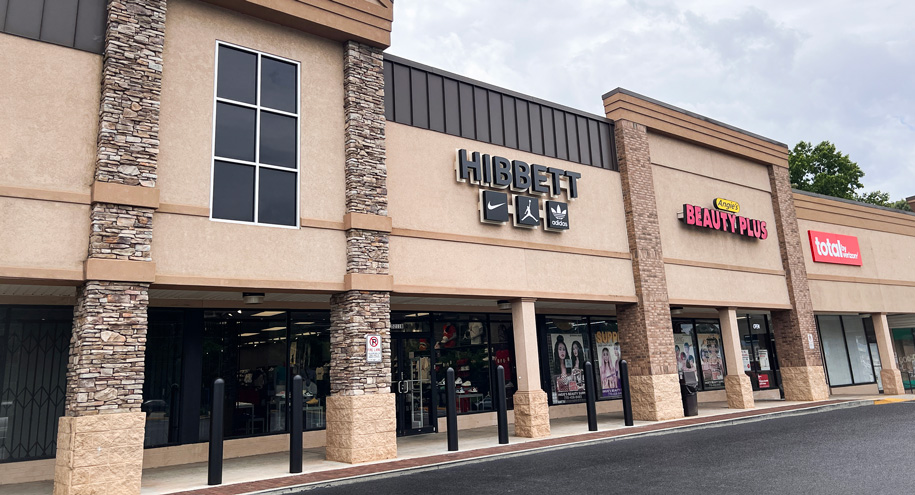 Hibbett is now open in Doraville at Pinetree Plaza