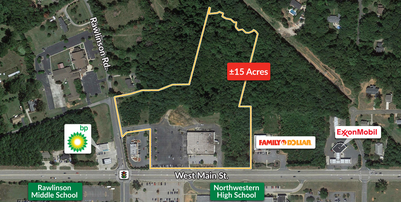 Land for commercial development in Rock Hill SC